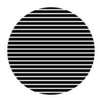 Circle halftone abstract dotted circles round icon. vector