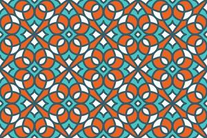 Seamless abstract geometric shape pattern vector