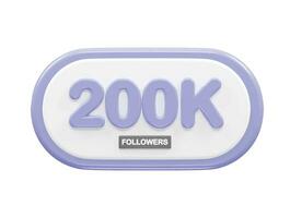 200k texto efecto vector elemento