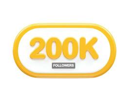 200k texto efecto vector elemento