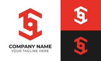 Creative corporate minimal abstract business logo design template for your company Free Vector