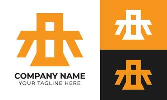 Creative corporate minimal abstract business logo design template for your company Free Vector