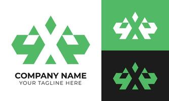 Creative modern abstract minimal logo design template for your company Free Vector