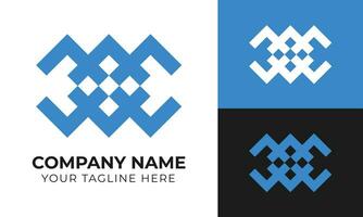 Creative modern abstract minimal logo design template for your company Free Vector