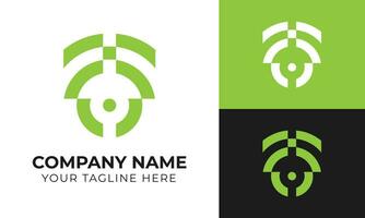 Creative abstract minimal logo design template for your company Free Vector