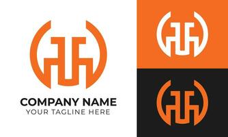 Creative corporate modern abstract minimal business logo design template for your company Free Vector