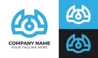 Creative modern minimal business logo design template for your company Free Vector