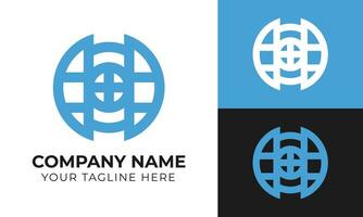 Creative modern minimal business logo design template for your company Free Vector