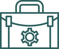 Tool Box Vector Icon Design