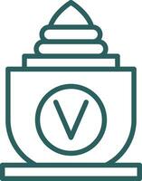 Vase Vector Icon Design