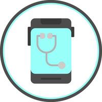Telemedicine Vector Icon Design