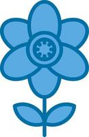 Arctic poppy Vector Icon Design