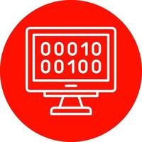 Binary Vector Icon Design