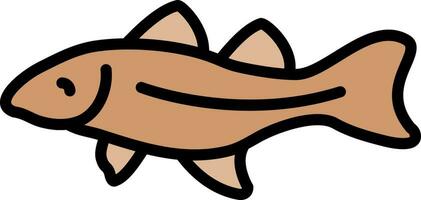 Arctic cod Vector Icon Design