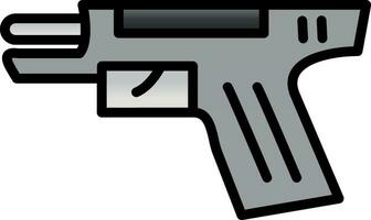 diseño de icono de vector de pistola