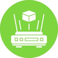 Holofgram Vector Icon Design