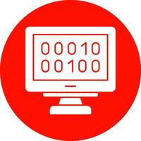 Binary Vector Icon Design