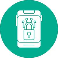 Cyber Security Vector Icon Design