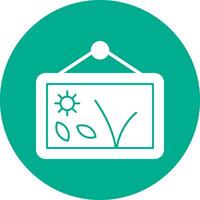 Framing Vector Icon Design
