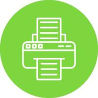 Printer Vector Icon Design