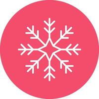 Snowflake Vector Icon Design