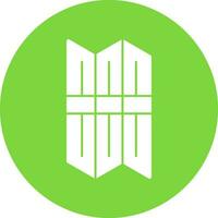 Folding Screen Vector Icon Design