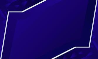 Dark blue background with random geometric. Suitable for corporate banner background vector