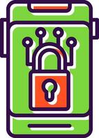 Cyber Security Vector Icon Design