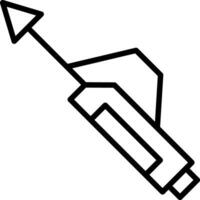 Harpoon Vector Icon Design