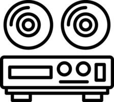 Dvd Player Vector Icon Design