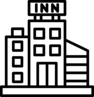 Inn Vector Icon Design