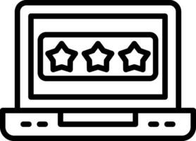 Rating Vector Icon Design