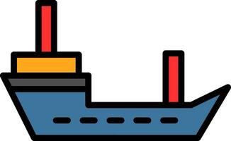 Ship Vector Icon Design