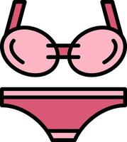 Bikini Vector Icon Design