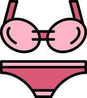 Bikini Vector Icon Design