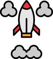 Rocket Vector Icon Design