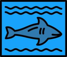 Shark Vector Icon Design