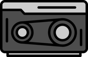 Cassette Vector Icon Design