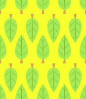 Leaves Seamless Pattern vector