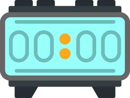 Digital Alarm Vector Icon Design