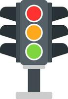 Traffic Lights Vector Icon Design