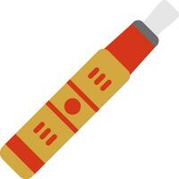 Electronic Cigarette Vector Icon Design