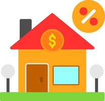 Home Loan Vector Icon Design