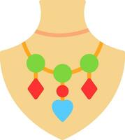 Necklace Vector Icon Design