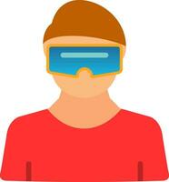 Virtual Reality Vector Icon Design