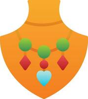 Necklace Vector Icon Design