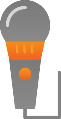 Mic Vector Icon Design