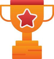 Trophy Vector Icon Design