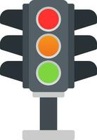 Traffic Lights Vector Icon Design