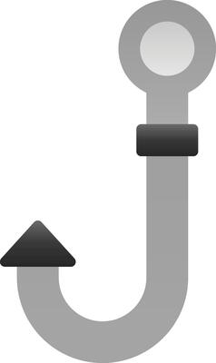 Hook Vector Icon Design